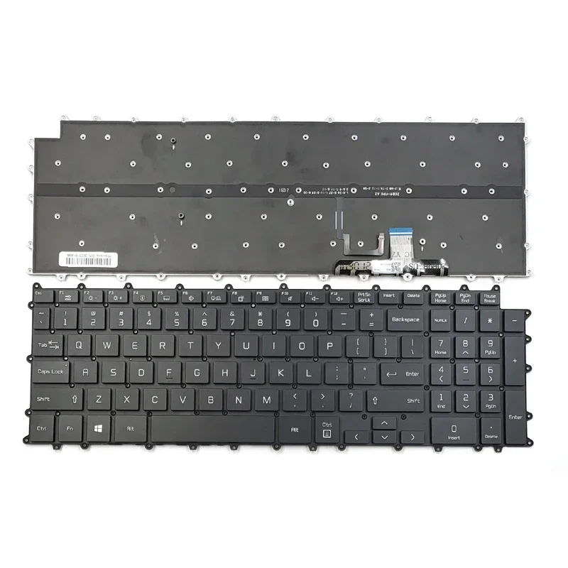 US Keyboard With Backlight For LG Gram 17Z90P 17Z90P-G 17Z90P-K