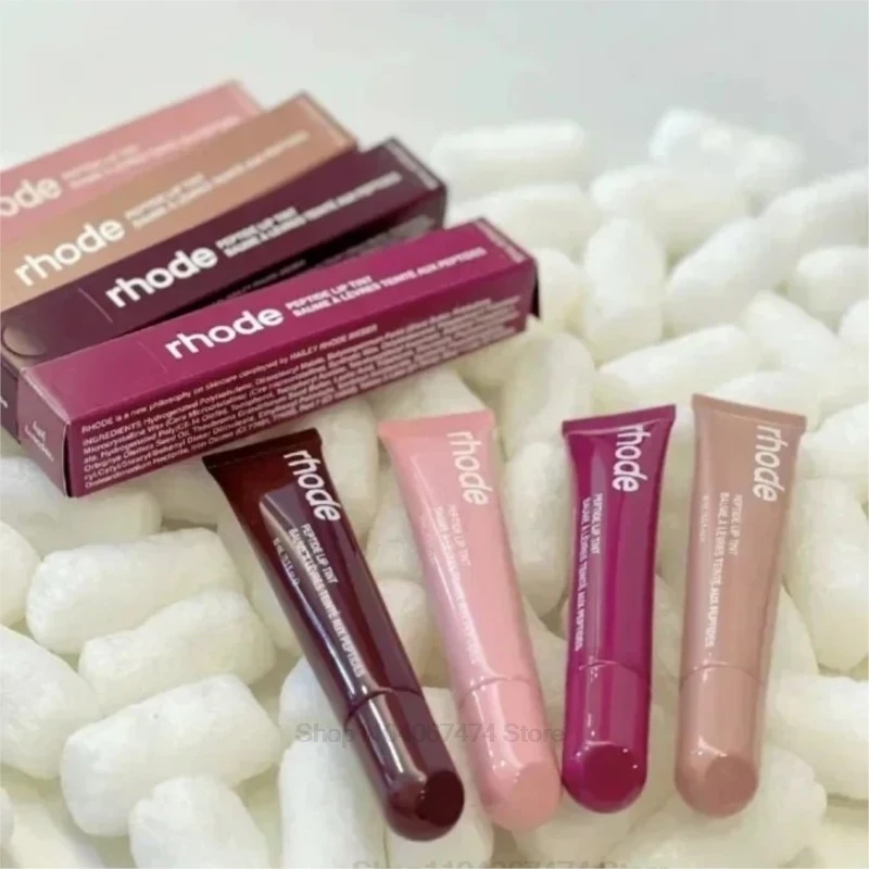Rhode Makeup Cheek Blush Cream Blusher Stick Lip Gloss Phone Case For iPhone Ribbon Espresso Raspberry Toast SALTY Lipstick INS 4