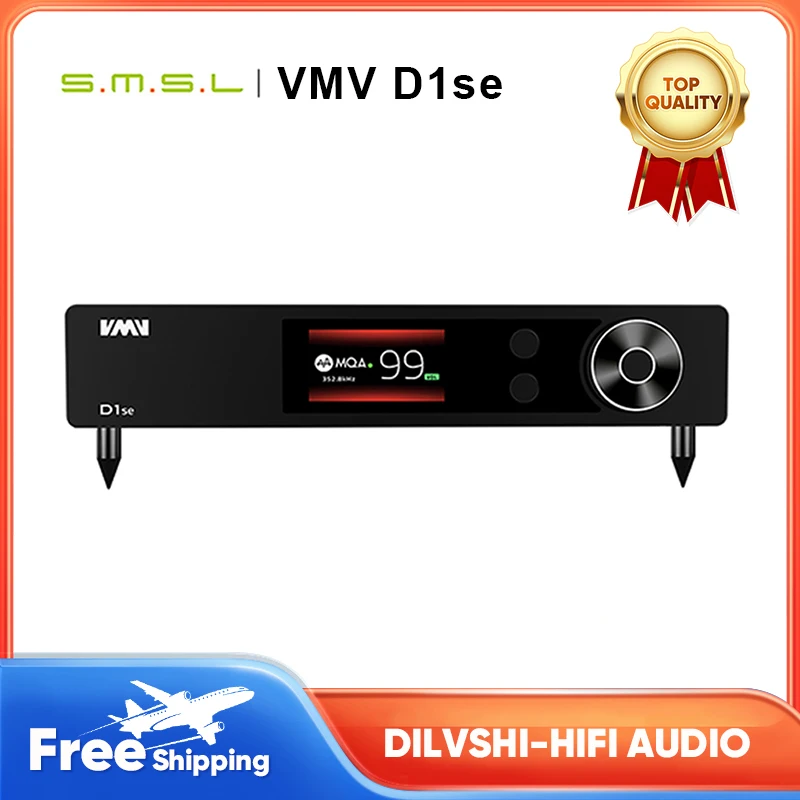 

SMSL VMV D1se 9038 PRO DAC DSD512 высококачественный аудио MQA DSD512 768 кГц 32 бит XMOS Bluetooth 5,0 USB оптический коаксиальный RCA аудиодекодер