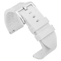 White-silver buckle