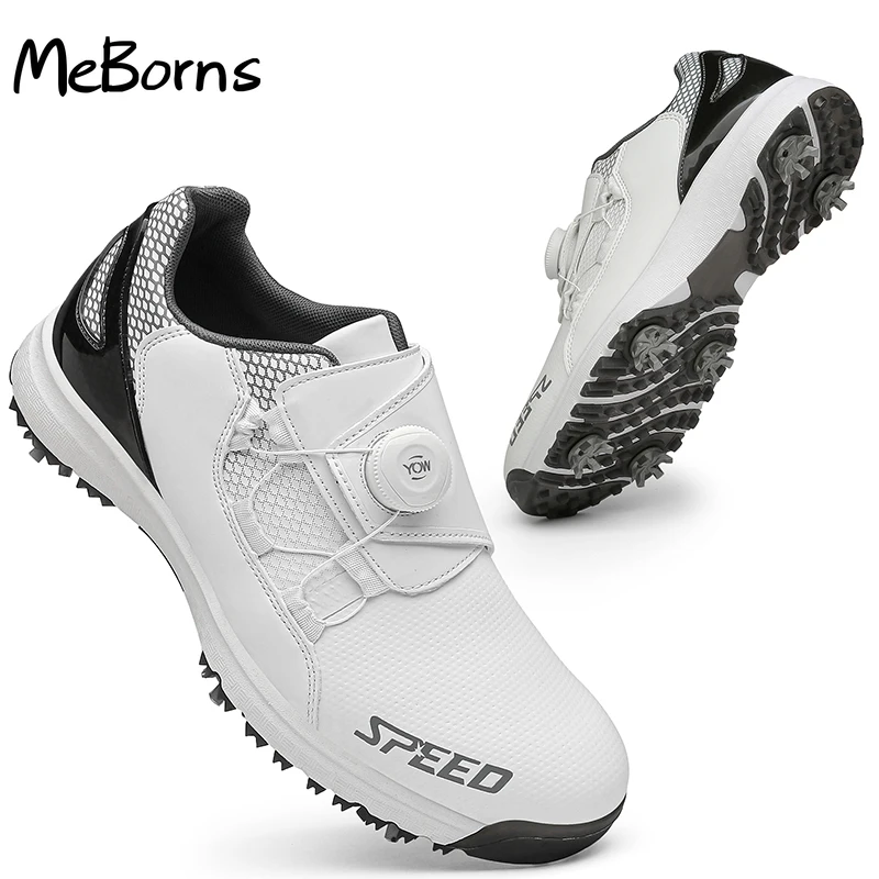 New Professional Golf Shoes Men Size 3647 Luxury Golf Sneakers