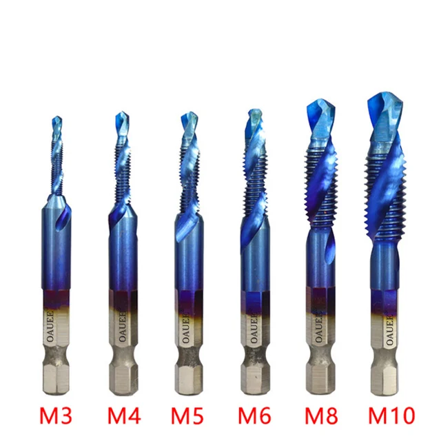 6Pcs Blue Long