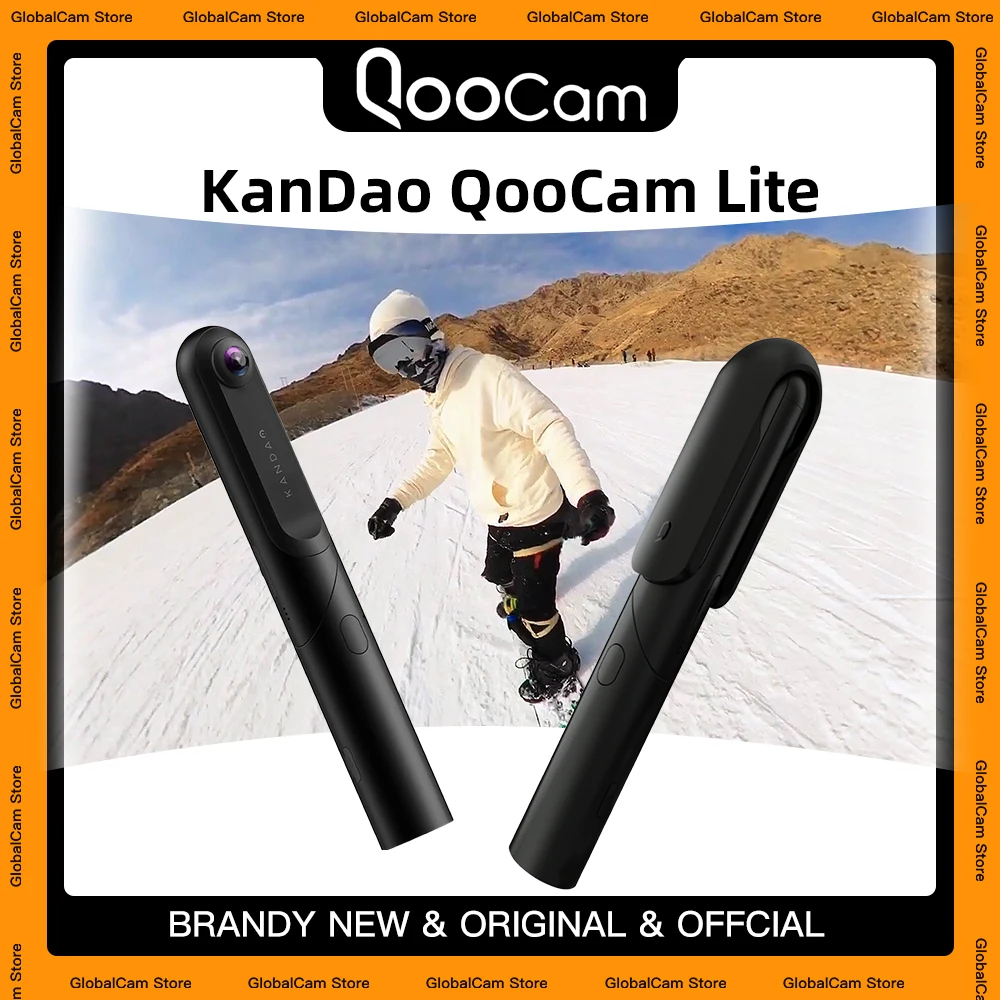 Портативная панорамная камера Vlog Kandao QooCam Lite 4K 360