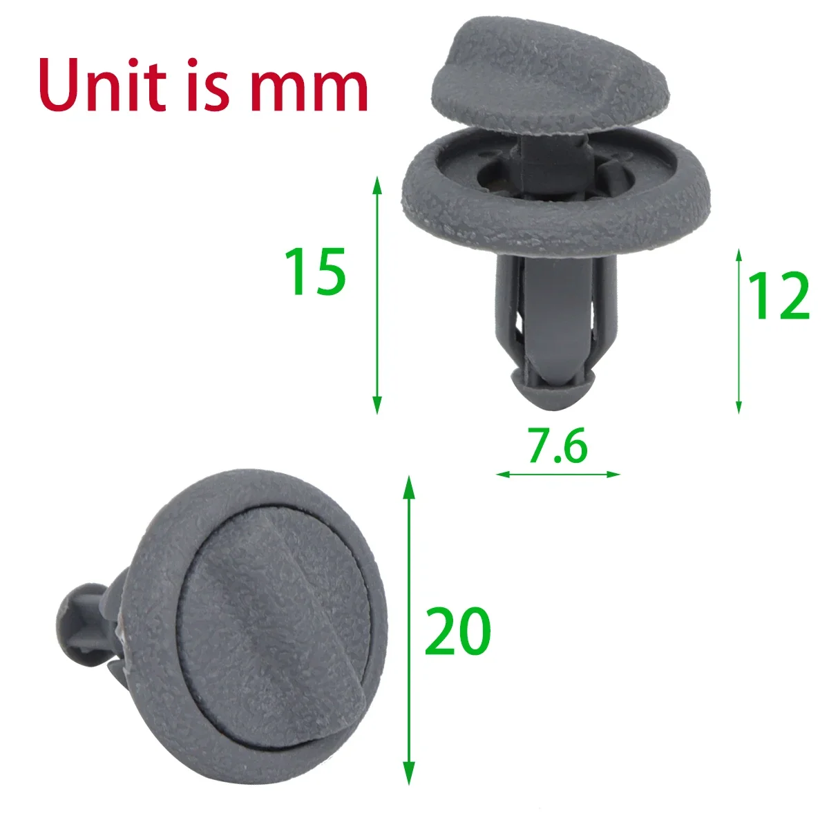 4X Parcel Shelf Hooks for Nissan Juke F15 2010-2015 Fastener Rear Boot Plastic Button Luggage Brackets Clips Replacement Parts car trunk clips