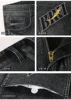 2024 Men's Winter Jeans Bruce&Shark Straight Leg  Grey Jeans Strech Loose Men's Casual Business Cowboy Pants Classic Embroidery 6