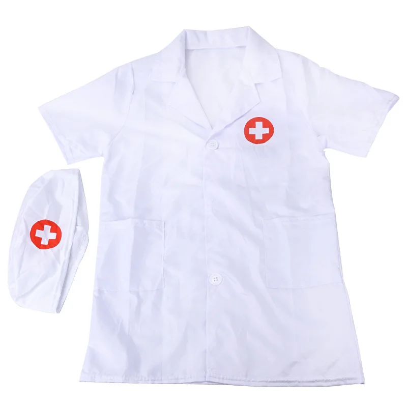 Children Pretend Play Game Simulation Doctor Nurse Coat Kindergarten Puzzle Set Role Playing Gifts for Kids Boys Girls TMZ 6