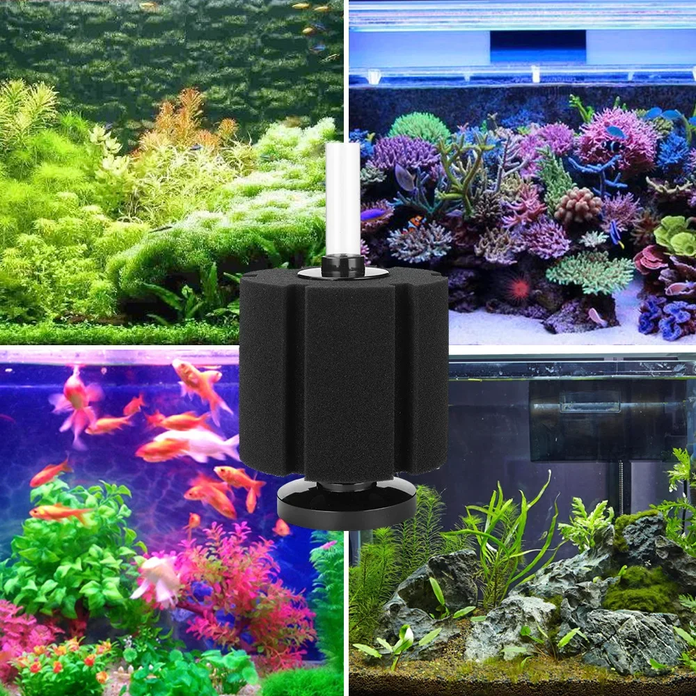 Water Fairy Biochemical Cotton Filter SG-2810 SG-2811 Mini Fish Tank Pneumatic Filter Silent Narcissus Sponge Aquarium