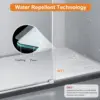 56-60"" W X 72"" H Frameless Sliding Shower Door, Water Repellent Shower Glass Door With 5/16"" (8Mm) Clear Sgcc Tempered 3