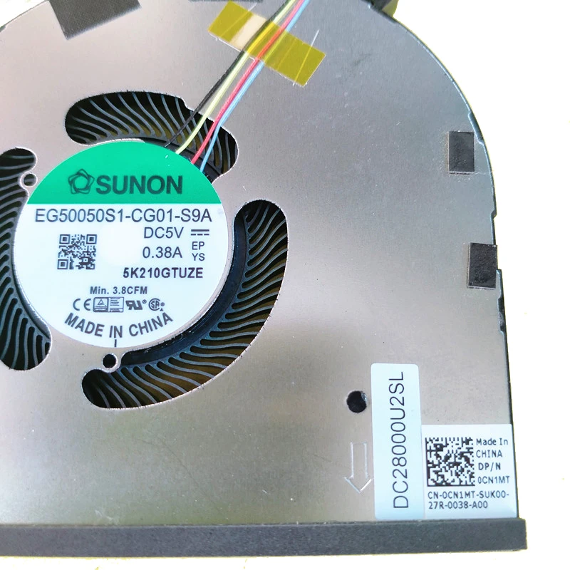 Thay Quạt Tản Nhiệt Fan CPU GPU Laptop Dell Precision 5550 5560 XPS 15 9500 9510 I.326104176