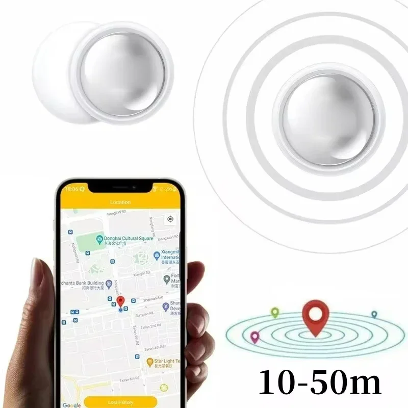 Lenovo GPS Smart Tracker Bambini anziani Dispositivo di promemoria anti-smarrimento Borsa per animali Portafoglio Localizzatore Bluetooth per Apple Android Finder - immagine 3