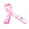 New 1Pc Baby Cute Pacifier Clip Dummy Holder Soother Chain Drop-resistant Buckle Strap 6