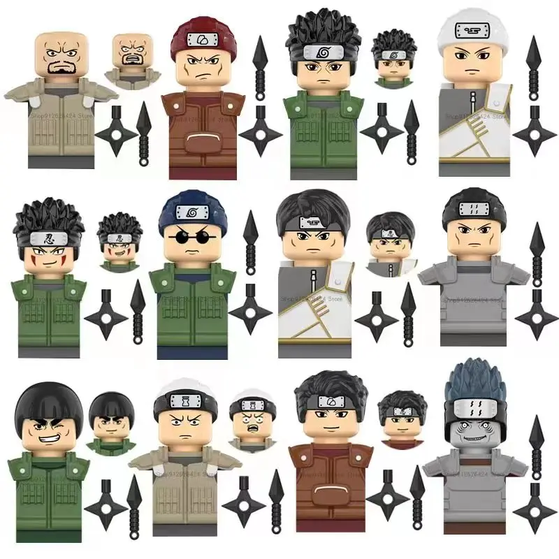 8/32 Pçs/set Naruto Sasuke Kakashi Akatsuki Blocos De Tijolos Para  Construção De Corpo Inteiro Anime Dos Desenhos Animados Conjunto De Mini  Figuras De Ação Brinquedos Infantis - Blocos Montáveis - AliExpress