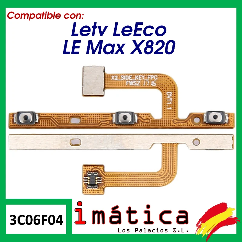Переключатель ВКЛ и регулятор громкости для LeTv LeEco Le Max 2 X820 | Мобильные телефоны