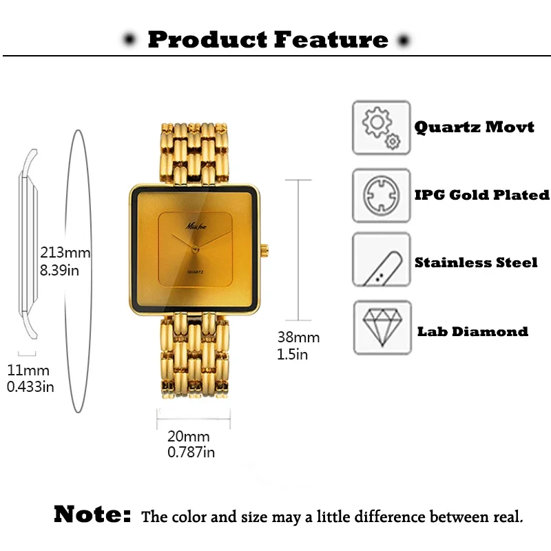 Dropshipping Hot Fashion Quartz Watch for Women Gold Stainless Steel Reloj Mujer 2024 Ladies Wristwatches Simple Womens Watches