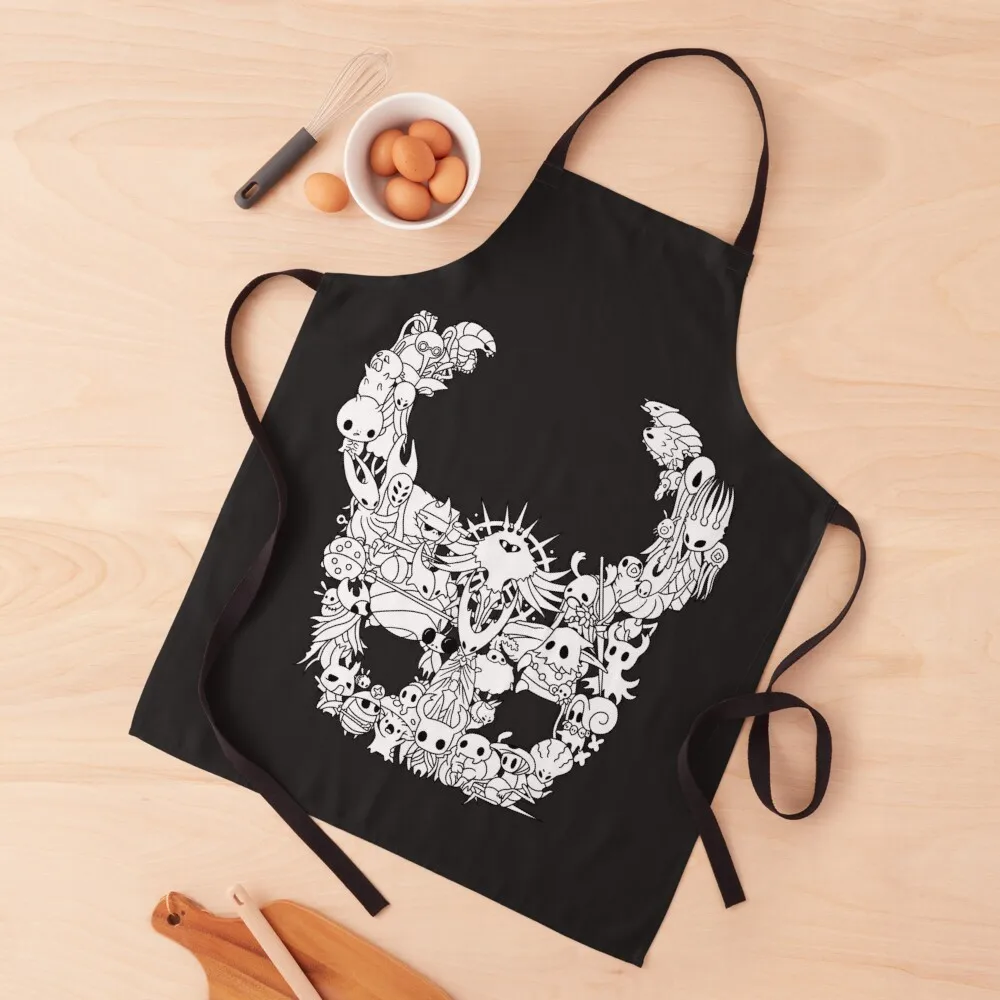 

Hollow Knight Inhabitants Apron Aprons Apron For Kitchen Apron For Man Haircut Waterproof Apron