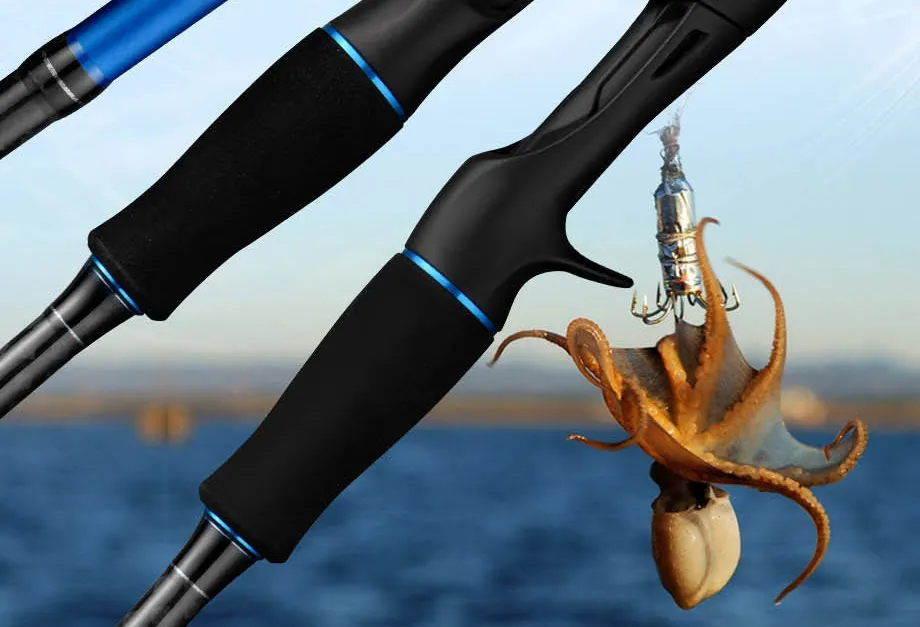 Angelrute zum Gießen, Jigging-Rute, 1,75 m, harte Power-Jigging-Rute, leistungsstarke Titan-Spitzenrute für Octopus-Bootsrute, hohe Qualität – Detail 2