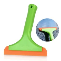 Non-Scratch Silicone Squeegee Car Wrap Tools Water Wiper Drying Blade Soft Window Squeegee Scraper for Windshield Glass Mirror
