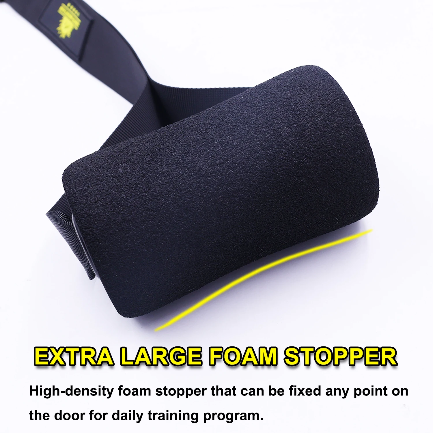 Door Anchor for Resistance Bands Heavy Duty Door Anchor with Extra Large Foam Stopper  for Loop Bands Resistance Tube Yoga 3