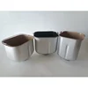 Household bread machine accessories bread barrel and food grade non-stick coating bread machine liner barrel + mixing knife 2