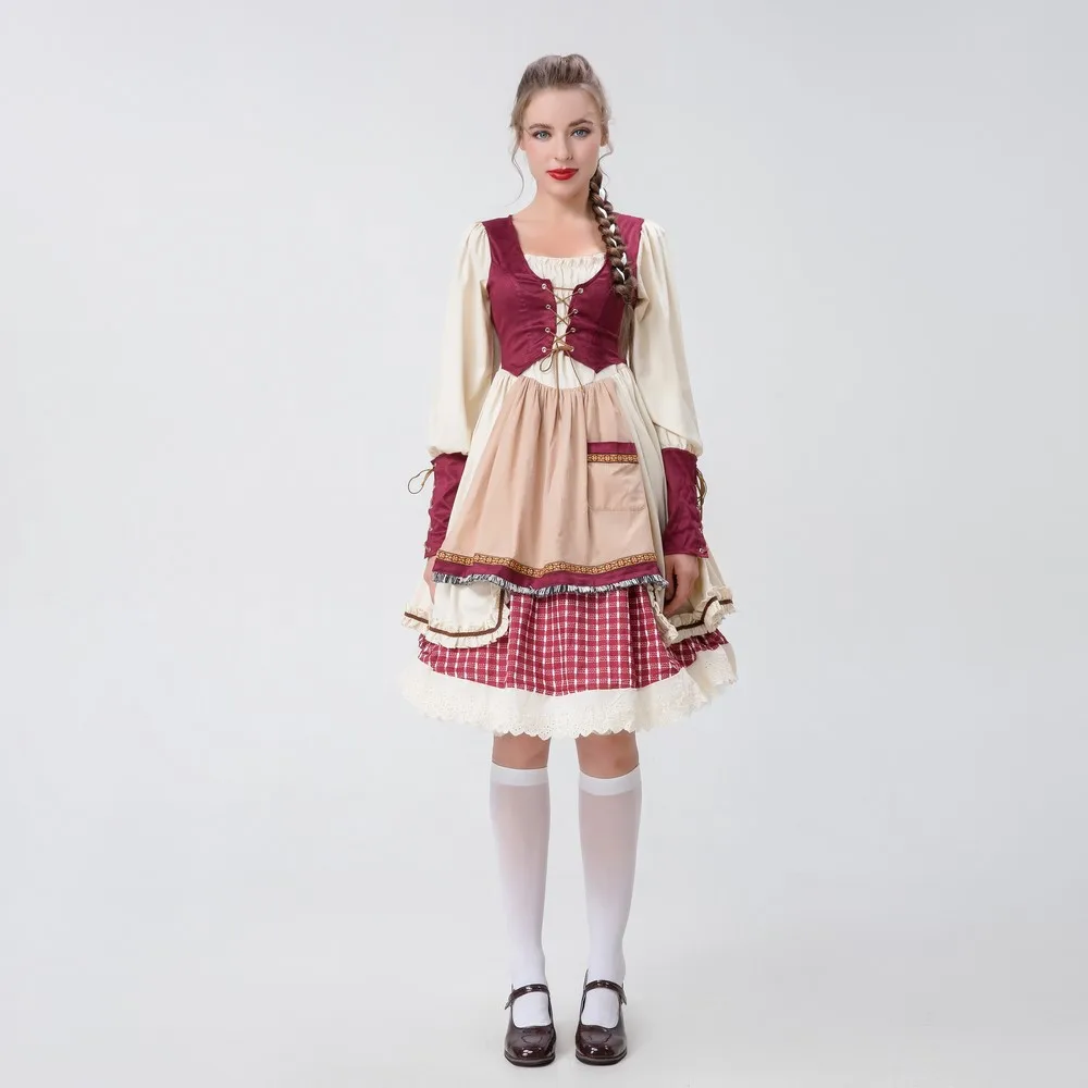 Halloween Cosplay little red riding hood adult drama stage costume