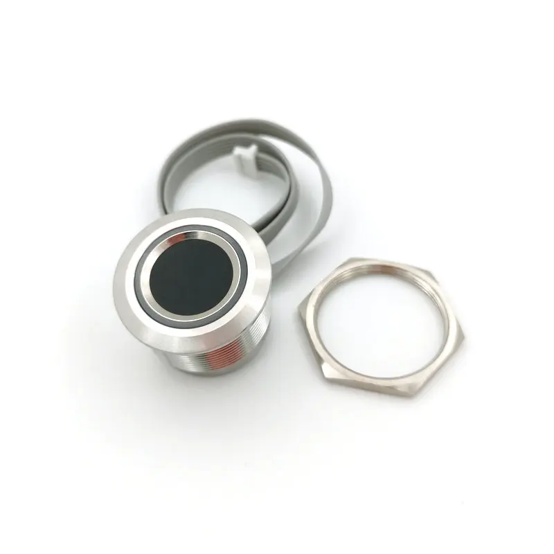 

R503S fingerprint module stainless steel threaded shell old product newly upgraded waterproof capacitive sensor