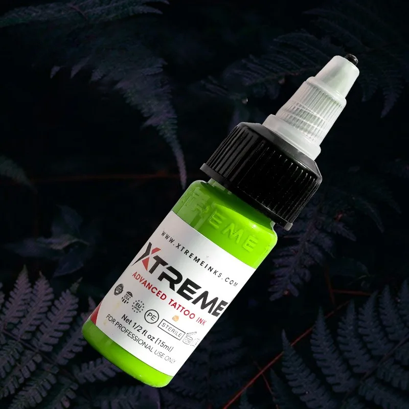 15ml Tattoo Color Hardcore Ultimate Chromaticity High Color Tattoo Ink Non-toxic Harmless Semi-permanent Not Easy Lose Fashion
