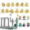 New Gold Saint Seiya Set Mini Action Figure Building Blocks Toys 1