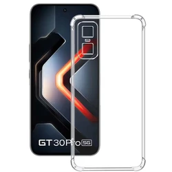 Transparent TPU Airbag Shockproof Clear Phone Case for Infinix GT 20 pro 5G (Transparent)