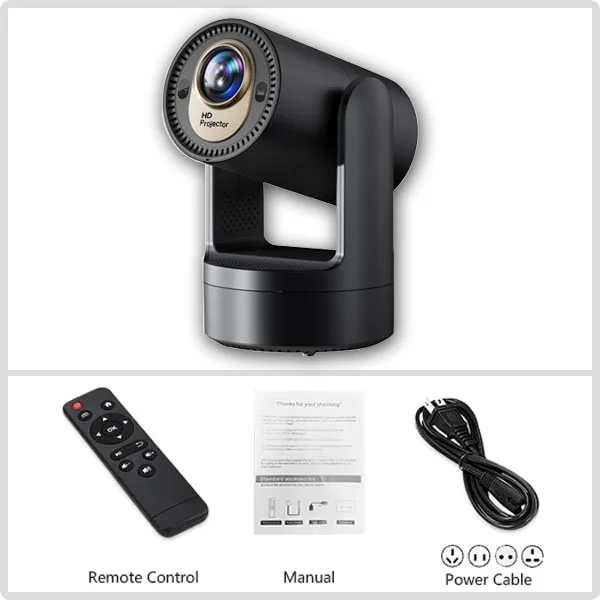 【予約販売】本 Fxinrise Projector Android 9 4K 1280*720P HY7 Dual Wifi K-POP・アジア