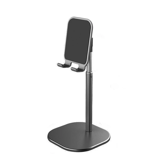 Metal Desktop Phone Tablet Holder Table Cell Foldable Extend Support Desk Adjustable Mobile Phone Holder Stand For iPhone iPad flexible mobile holder Holders & Stands