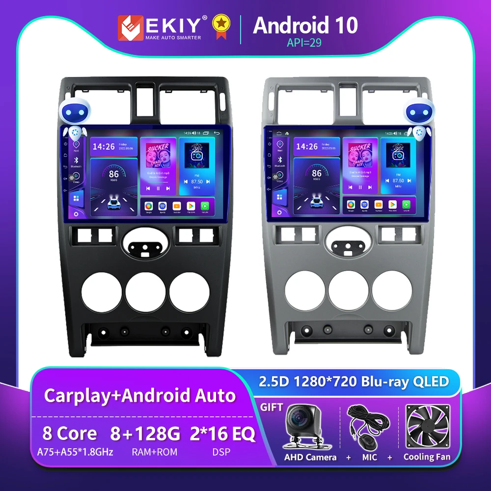 EKIY T900 8G 128G Car Radio For LADA Priora 2007 2013 Multimedia Blu ...