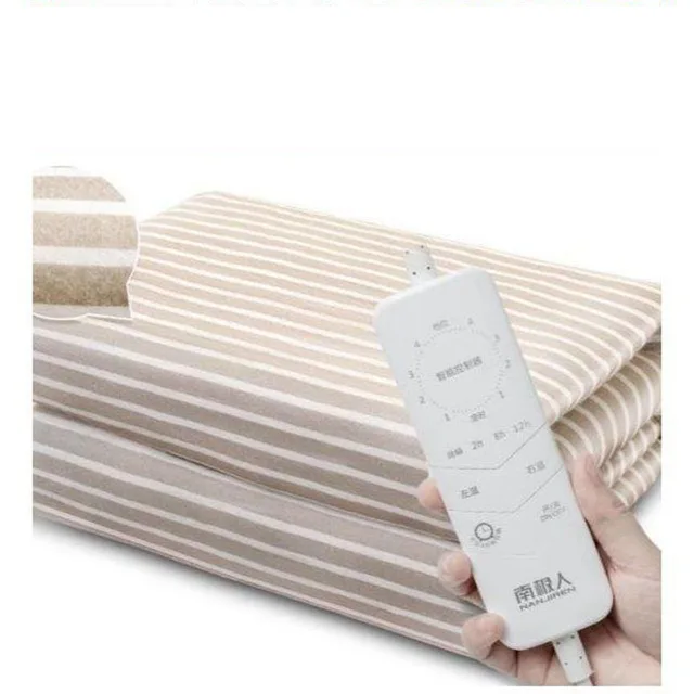 Hőközpontú Dupla Elektromos Takaró King Méretű Vízvezeték Háztartási Fűtő Matrac Cobertor Casal Bed Weler - Image 3