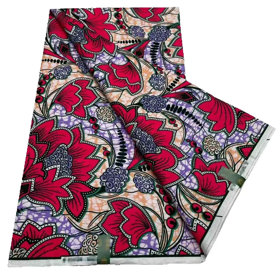 

Veritable Dutch Super-W Guaranteed Super Real Wax Print Fabric Hollandais Pagne Africa Dress 100% Cotton Wax Pagne Tissu VLS0604