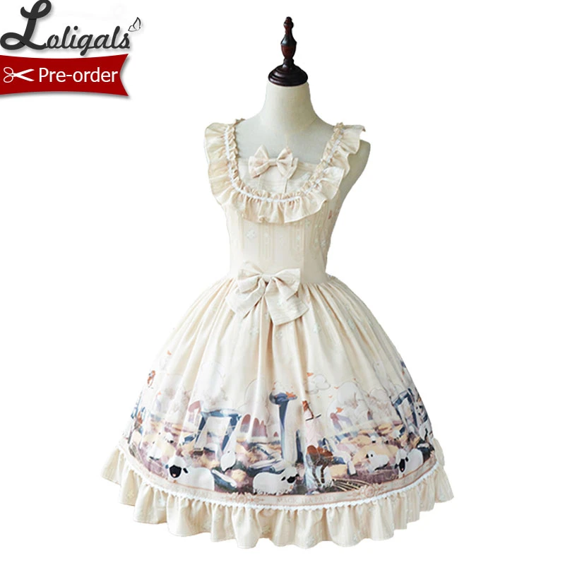 Afternoon of the Herdsman ~ Sweet Printed Casual Lolita Dress by Magic Tea  Party ~ Pre-order - AliExpress Novelty \u0026 Special Use