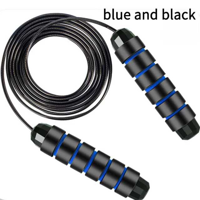 Adjustable Length Jump Rope Sports Fitness Weight Loss Jump Rope For Adult Student Kids PVC Steel Wire Skipping Rope Fitness 5