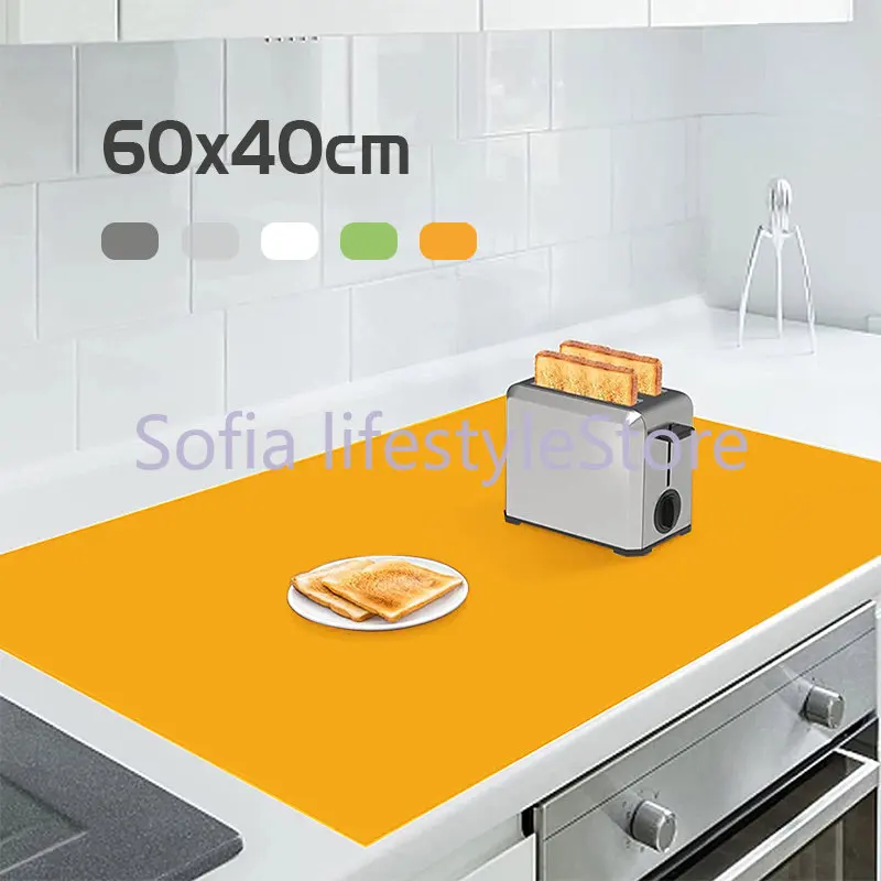 Extra Large Size Silicone Mat,, Food Grade Kitchen Silicone Mat,  Multifunctional Large Silicone Pad, Office Desk Mat, Kitchen Countertop Mat,  Rolling Mat, Handmade Mat, Computer Mat, Thick, Roll Packaging, Kitchen  Supplies 