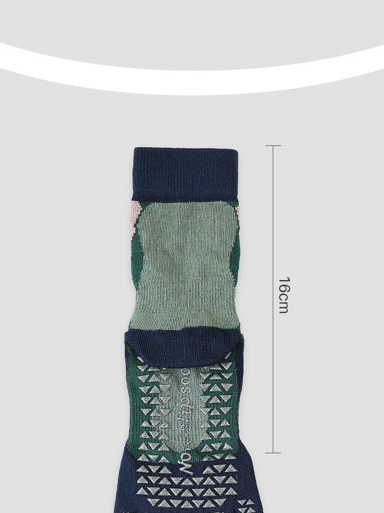New Women Pilates Socks Professional Five Fingers Dance Sports Socks Fashion Printing Non-slip Silicone Grip Fitness Yoga Socks 10 undefined
