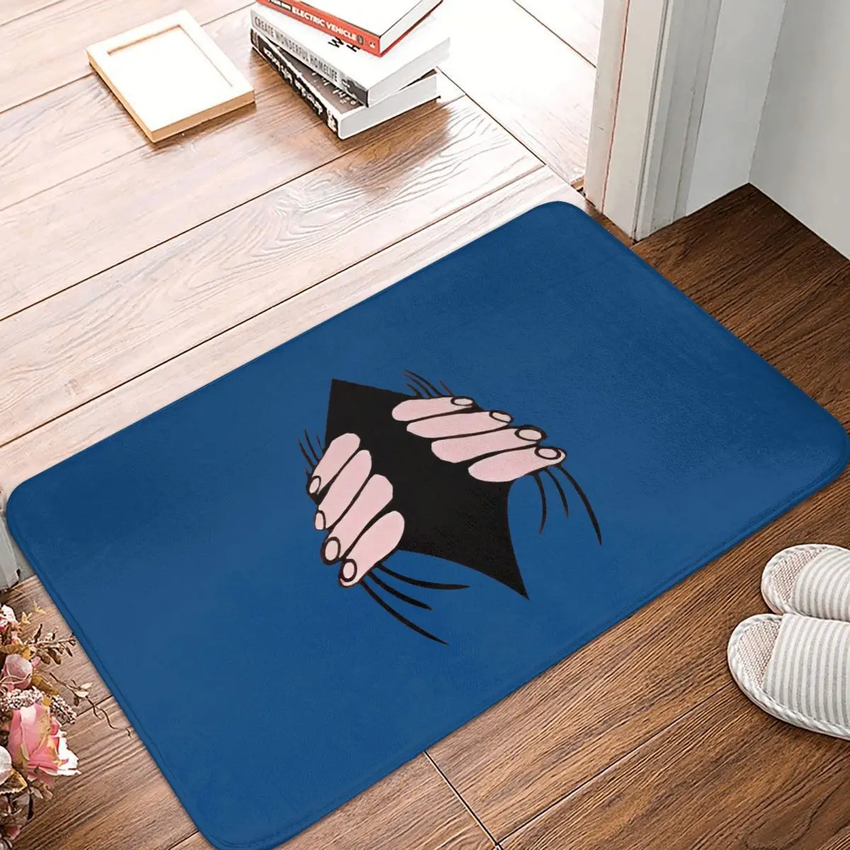 

Spoof, Funny Pattern Doormat Rug carpet Mat Footpad Bath mat Non-slip toilet Balcony Parlor durable Washable