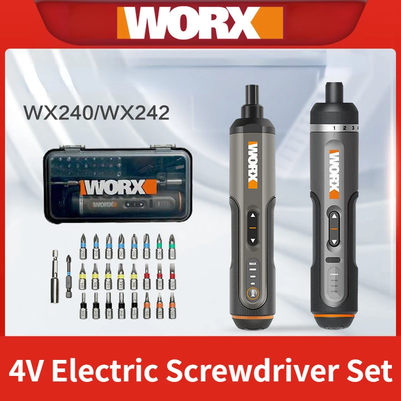 WORX4VWX242ElectricScrewdriversSetManualAutomaticAllinone