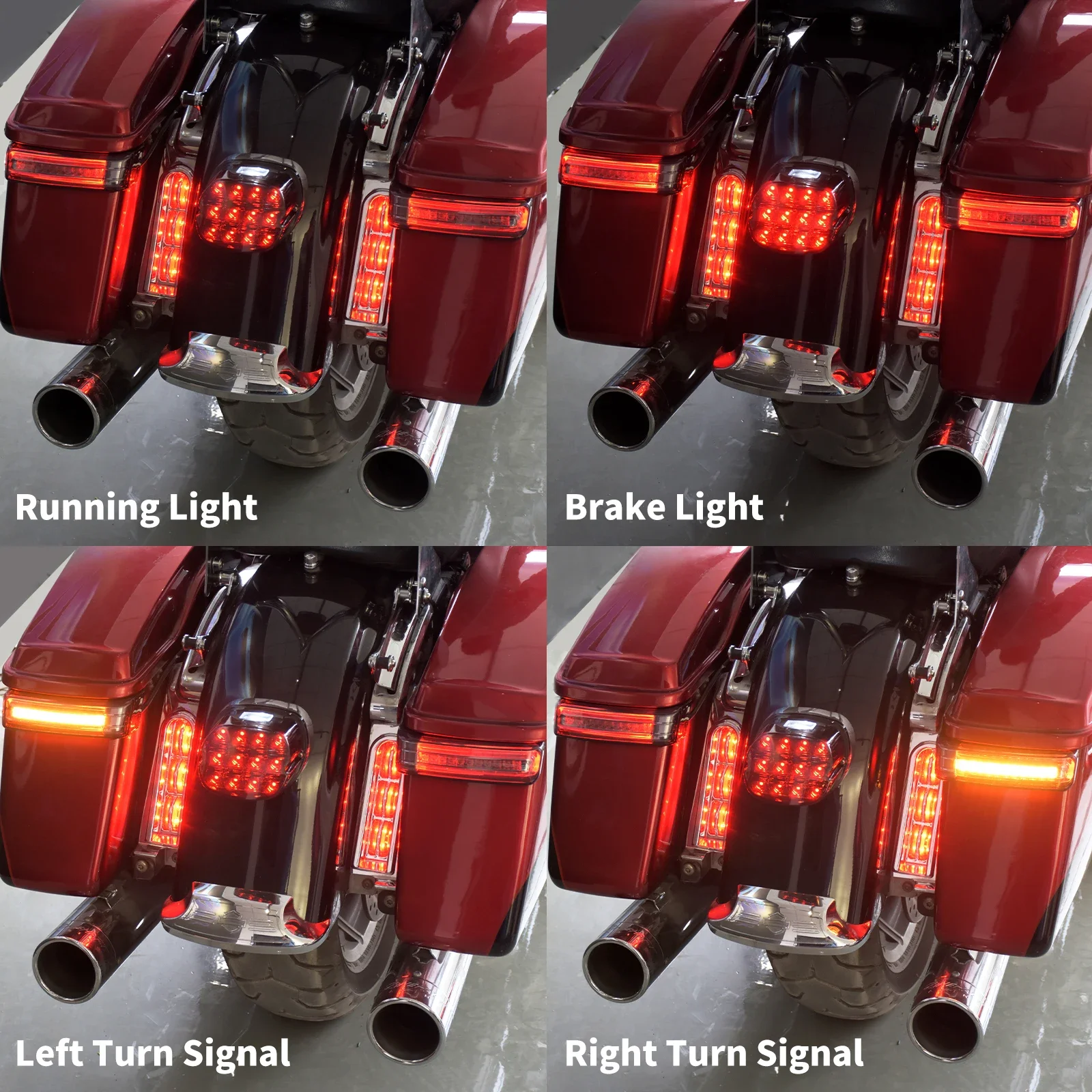Motorcycle Light Motorcycle LED Lights Motorcycle Turn Signal Lights For Harley Touring