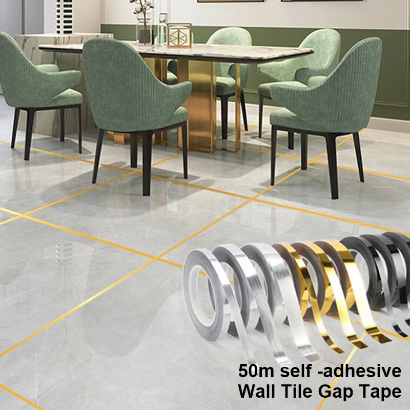 50MGlassesDecorationWaterproofStickersHomeDecorationTileGap