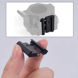 Dovetail To Weaver Picatinny Base Snap in Rail Adapter 11mm to 22mm Low Profile Adapter for .22 cal Airgun Rifle Rail