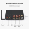 Fosi Audio Bluetooth Sound Power Amplifier BT30D PRO 2.1 Channel Amp Audio Reciver for Speaker Subwoofer 165Wx2 +350W 4