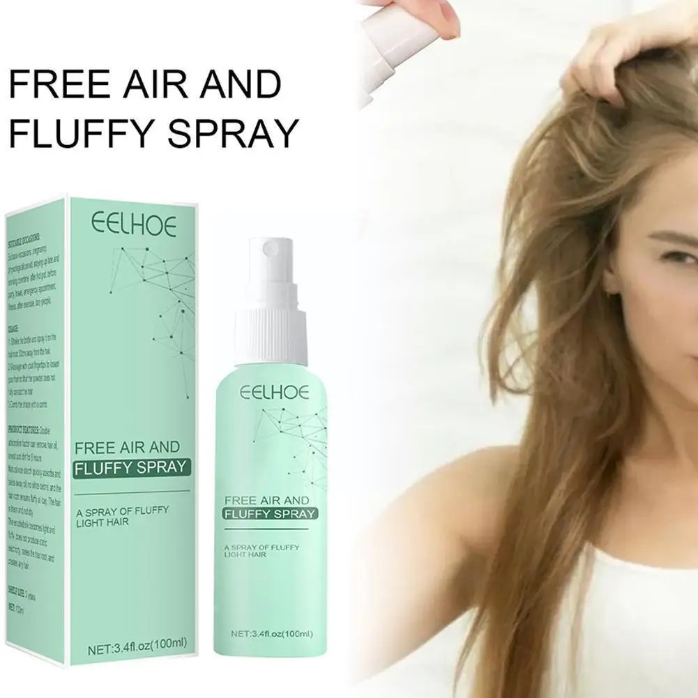 Spray 100ml Olio per capelli soffici Cura dei capelli grassi Rimuovi capelli non lavabili Spray soffice Shampoo secco Volume dei capelli Mattifyin_voghion.com