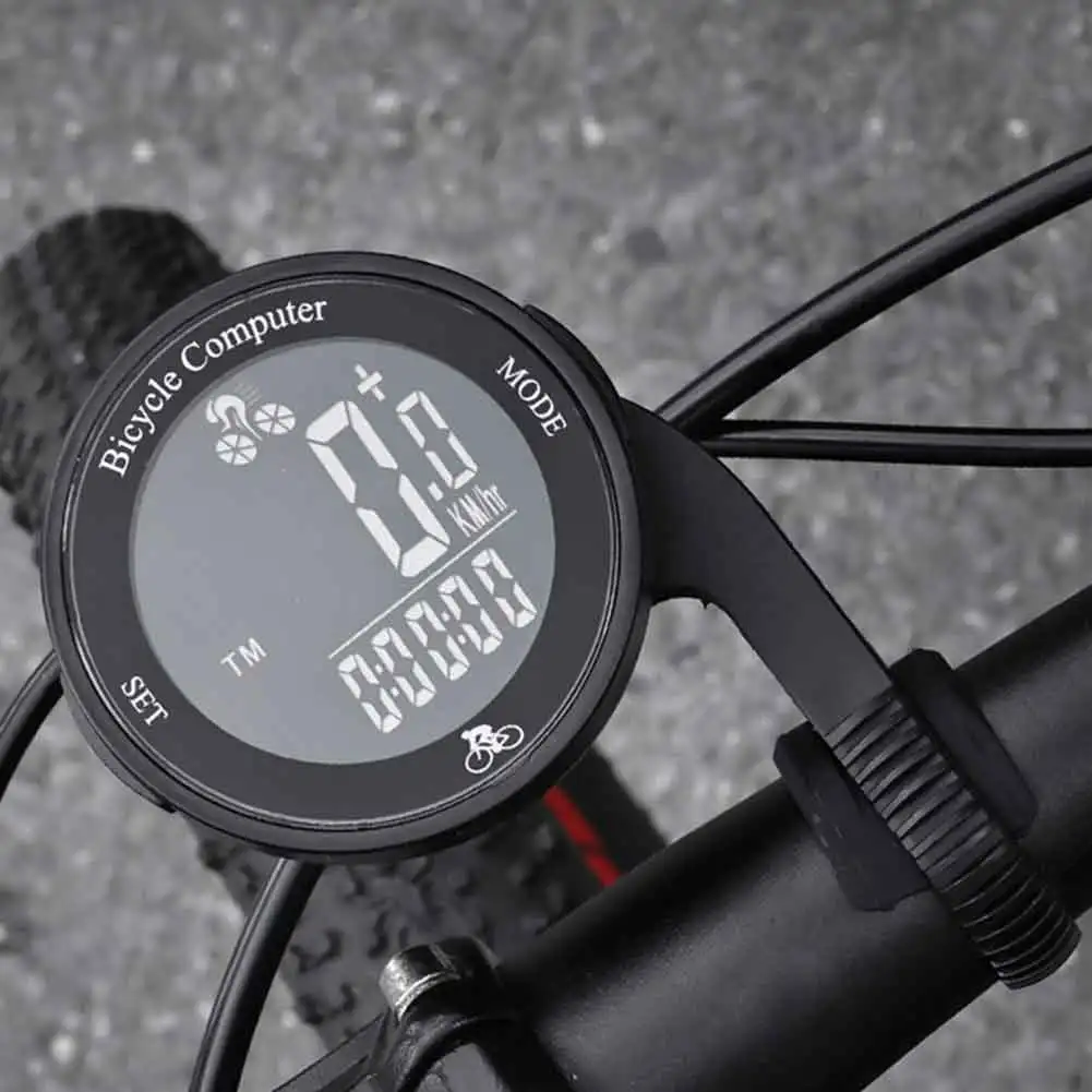 Youzi Abs Multifunzionale Wireless Bike Computer Retroilluminazione Impermeabile Mountain Bike Tachimetro Schermo Antiriflesso Ciclismo Accs