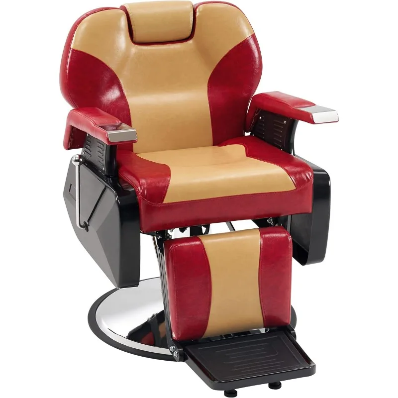 BarberPub Heavy Duty Reclining Barber Chair All Purpose Hydraulic Salon Chair for Barbershop Stylist Tattoo Chair 2688