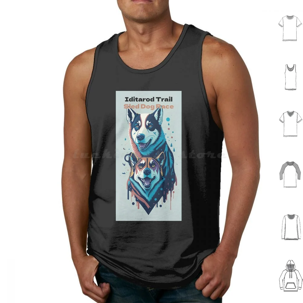 

Iditarod Trail Vintage Wild Alaska Poste 34 Tank Tops Vest Sleeveless Alaska Vintage Vintage Wild Alaska Alaska Vintage Wild
