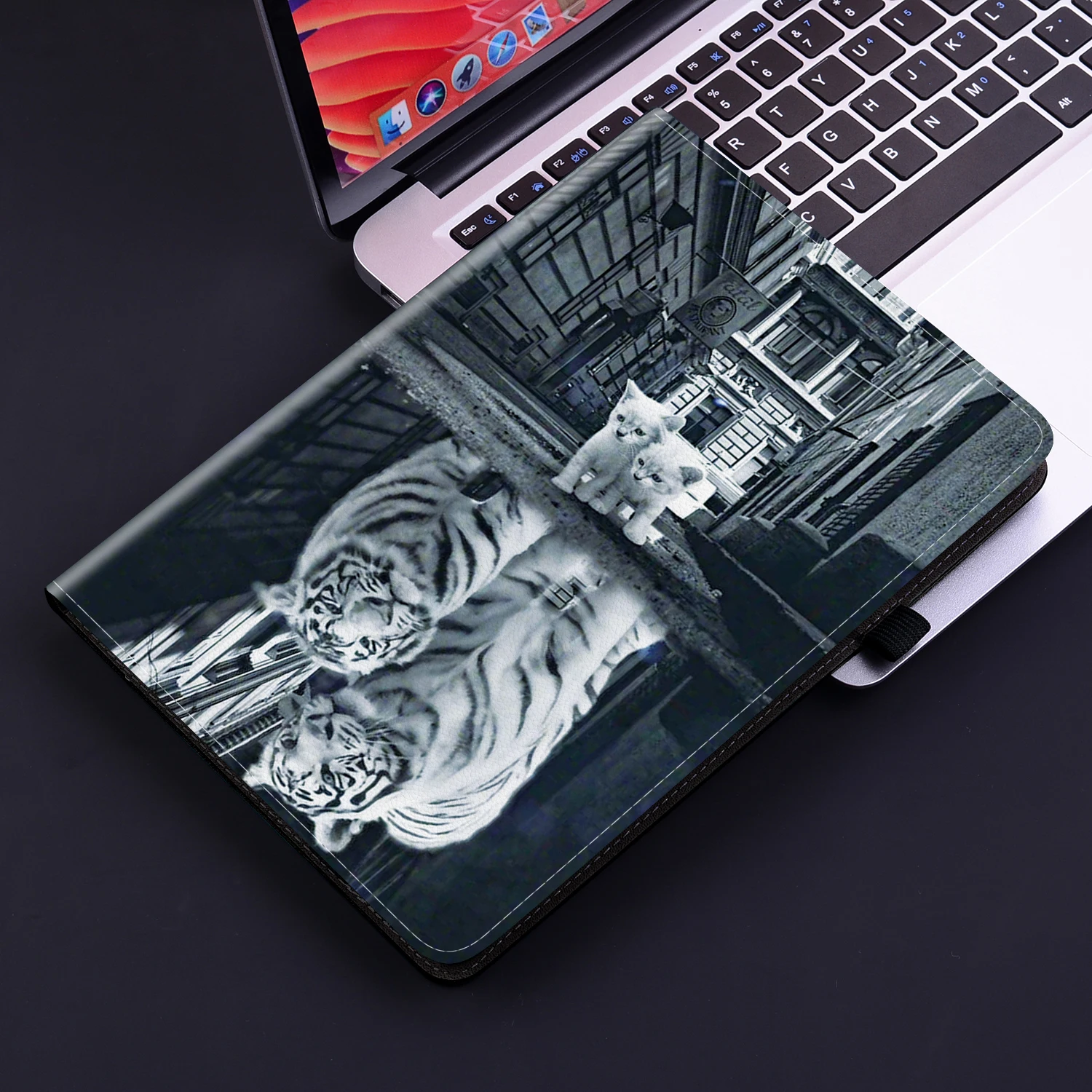 Premium PU Leather Tablet Case with Soft TPU Back and Stand Shell – Elegant Protection