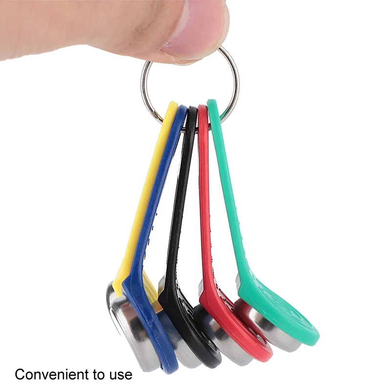 

100pcs/lot TM Rewritable RFID Touch Memory Key RW1990 iButton Copy Card Sauna Key tag tags llaveros llavero Sticker Token