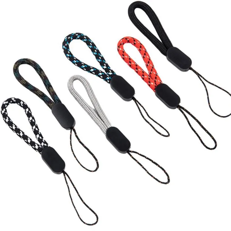 5Pcs Hand Wrist Lanyard String Short Grip XYun Lanyard Mobile Phone Strap USB Flash Drive Keychain
